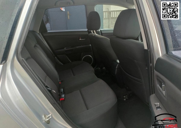 Mazda 3 cena 6900 przebieg: 194000, rok produkcji 2007 z Radzymin małe 529